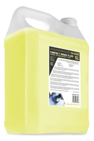 Réduction | BeamZ FSMF5E-Y - Liquide pour Machine à Fumée 5L - Densité Standard