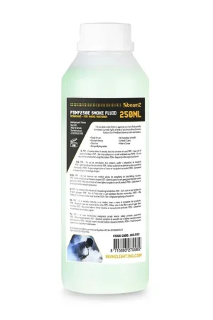 BeamZ FSMF250E - Liquide pour Machine à Fumée 250ml - Standard | Promo exceptionnelle