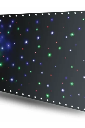 Livraison rapide | BeamZ SPW96 - Rideau à LED, 96x LED RGBW, 200 x 300cm avec Télécommande