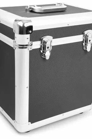 Power Dynamics RC100 - Valise Vinyles 31 x 35,5 x 39cm - Noir - Nouvel arrivage