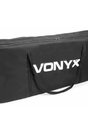 Achetez en ligne | Vonyx DB10B - Sac pour Meuble DJ, 46 x 103 x 16 cm - Noir