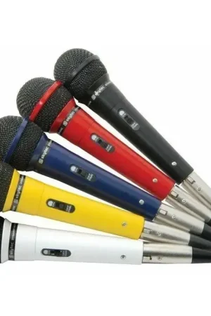 2nde Vie - Fenton DM120 - Set de 5 microphones filaires 5x3 mètres, fréquences 100 - 10000 Hz | Prix malin