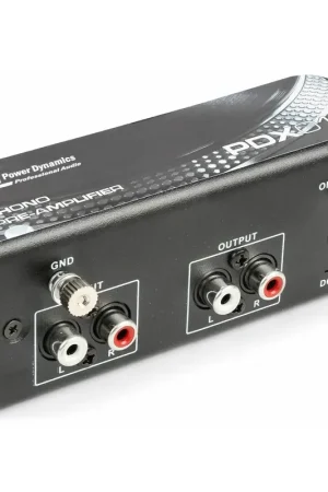 Paiement sécurisé | Power Dynamics PDX010 Préamplificateur Phono