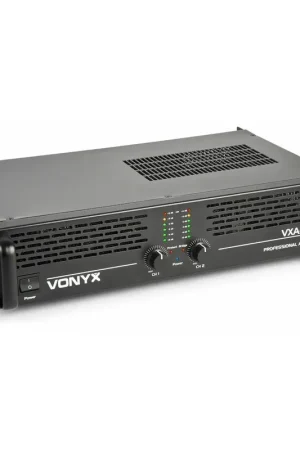 Best-seller - 2nde Vie - Vonyx VXA-800 Amplificateur Professionnel, 2x 400 Watts, Connexion en Pont
