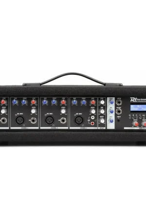 Power Dynamics PDM-C405A - Console de Mixage Amplifiée, 800 Watts, BT/USB/SD - Derniers jours