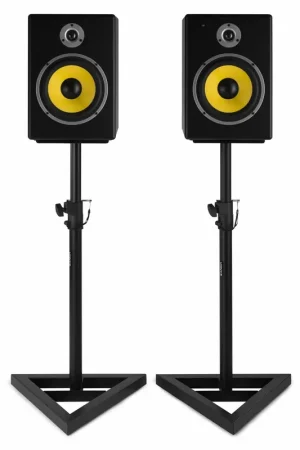 Offre spéciale | Vonyx Set de 2 Pieds d'Enceintes de Monitoring Réglables - Pack