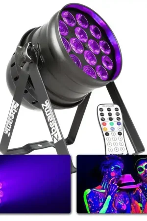 BeamZ Professional BPP230 - Projecteur PAR64, 14x LED UV, 15W par LED | Stock limité