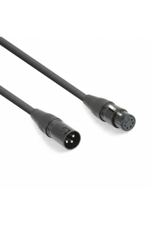 PD Connex Cordon Convertisseur DMX 3-pin Mâle - 5-pin Femelle - 0,1m - Recommandé