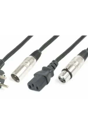 PD Connex Câble Lumière Combiné shuko - XLR M/IEC F - XLR F - 10m - Disponible
