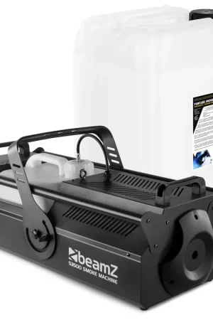 BeamZ S3500 Machine à Fumée avec 20 Litres de Liquide Ultra-concentré - Stock limité