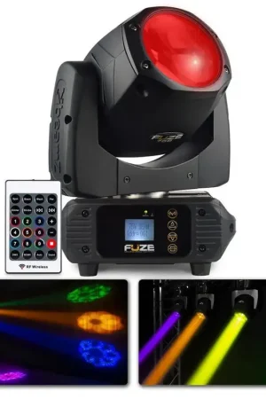 Très demandé | BeamZ FUZE75B - Lyre Beam LED 75W, Faisceau 2°, Mode DMX