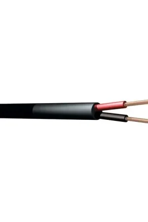 PD Connex RX10 - Câble Haut-Parleur 2x 1,5mm² - Bobine de 50 Mètres - Noir | Bien noté