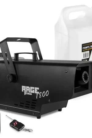 Offre spéciale | BeamZ RAGE1800SNOW - Machine à Neige 1800 Watts DMX avec Liquide 5L