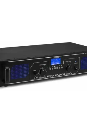 Fenton FPL2000 - Amplificateur Digital, BT/MP3/USB/SD | Disponible maintenant