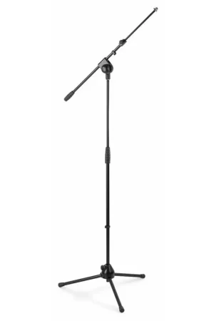 Commandez dès maintenant - Vonyx MS20 - Pied Microphone Professionnel avec Bras Télescopique & Support | Noir