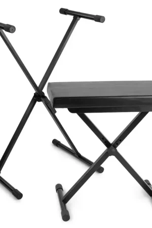 Pack Support pour Clavier avec Banc Vonyx - Réglables, Piano Universel | Direct fabricant
