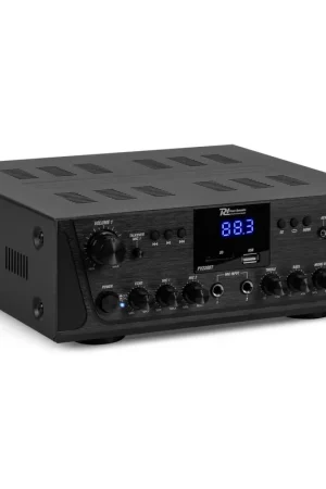 Power Dynamics PV220BT Amplificateur Audio 2 Zones - 2 x 100 Watts - Tout juste ajouté