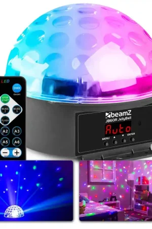 BeamZ JB60R Jelly Ball Effet Lumineux 6 x 1W LED - Très bien noté