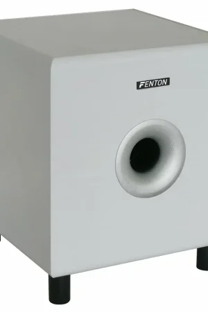 Meilleure vente | Fenton SHFS08W - Subwoofer Caisson de Basses Amplifié 8" - Blanc