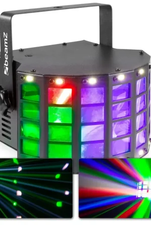 Beamz Derby Strobe avec DMX - Jeux de Lumière - Soldes