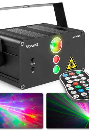 Offre à durée limitée - BeamZ Athena - Deux Lasers et Gobo