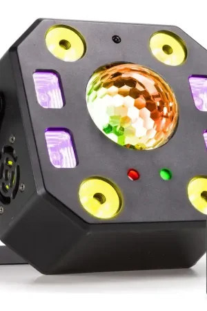 BeamZ Lightbox5 - Projecteur Lumineux 5 en 1 avec Laser | Nouveau chez nous