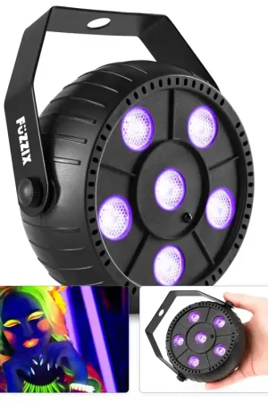 Fuzzix PLP14 - Lumière Noire LED sur Batterie 6 x 1 Watts | Direct fabricant