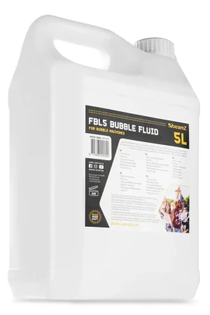 2nde Vie - BeamZ FBL5 - Liquide pour machine à bulles 5L | Très apprécié des clients