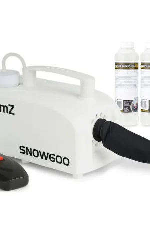 Excellente qualité | BeamZ SNOW600 - Machine à Neige 600 Watts avec 2 Concentrés 250mL