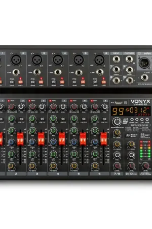 Vonyx VM-KG10 Console de Mixage 10 canaux DSP Multi Effets | Remise supplémentaire