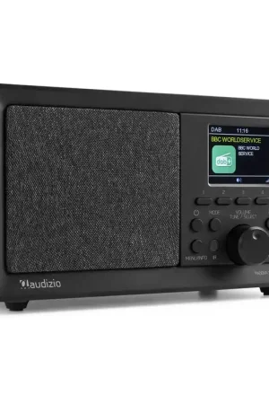 Nouvel arrivage | Audizio Padova Radio Réveil DAB+ avec Bluetooth - Bois