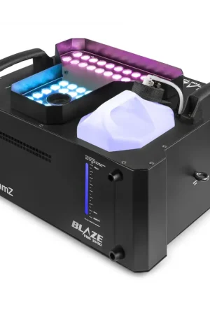 BeamZ Professional BLAZE3500 Machine à Fumée Verticale et Horizontale RGB - 3500 Watts - Réduction