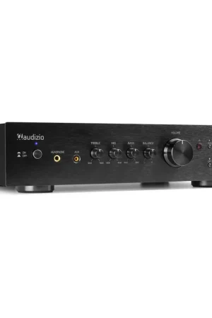 Très demandé | Audizio AD220B - Amplificateur Hi-Fi Bluetooth 2.1, 400 Watts - Noir