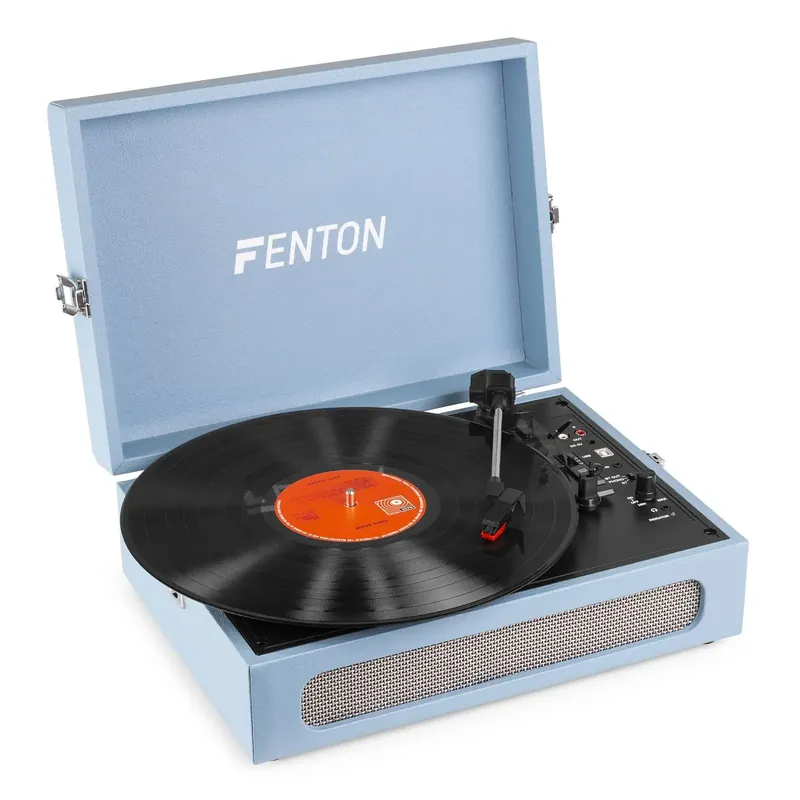 Fenton RP118E Platine Vinyle Valise Bluetooth avec Haut-Parleurs Intégrés | Bon prix