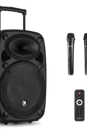 Livraison rapide - 2nde Vie - Vonyx Verve46 Enceinte Sono Portable 1000W - Noir
