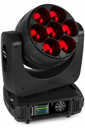 BeamZ Professional MHL740 Lyre LED avec Zoom Motorisé - 7 x 40 Watts | Meilleure vente