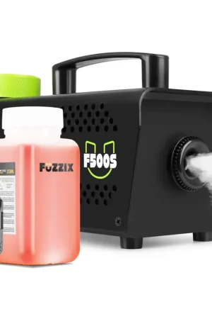Bon prix | Fuzzix F500S Machine à Fumée 500 Watts - Liquide 250 mL Inclus