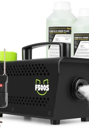 Remise supplémentaire | Fuzzix F500S Machine à Fumée 500 Watts avec 2L de Liquide