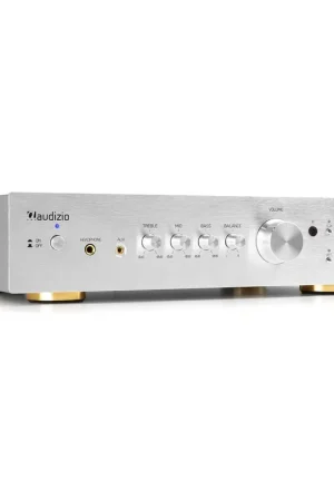 2nde Vie - Audizio AD220A Amplificateur Hi-Fi Bluetooth 2.1 - Aluminium - Bon plan
