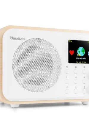 Audizio Vicenza Radio Internet DAB+ Wifi Bluetooth Batterie Intégrée - Blanc - Soldes