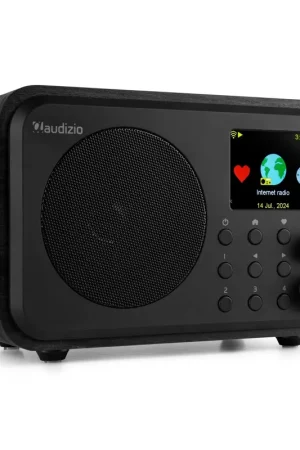 Audizio Vicenza Radio Internet DAB+ Wifi Bluetooth Batterie Intégrée - Noir | Derniers exemplaires