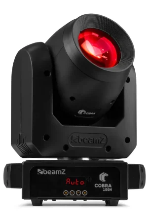 BeamZ Cobra 100H - Lyre LED Motorisée Beam avec Prisme Rotatif DMX - 100W - Top des ventes