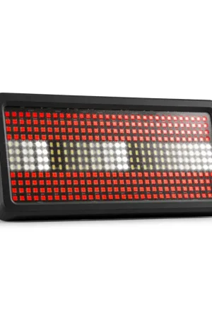 Produit phare | BeamZ BS384 - Stroboscope LED SMD RGBW DMX - Combo Strobe et Éclairage d'ambiance, 48 Segments Contrôlables
