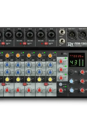 Power Dynamics PDM-Y801 - Console de Mixage 8 Canaux avec Bluetooth - Coup de cœur des clients