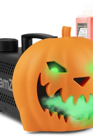 Prix spécial | Citrouille Halloween Fumante - Pack Décoration Extérieur - avec Rires Diaboliques - Nouveau et Original - Impressionnez vos Voisins