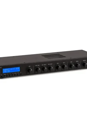 Power Dynamics PDC90 - Lecteur Multimédia avec Amplificateur, Bluetooth et DAB+/FM - 2x 60 Watts - Coup de cœur