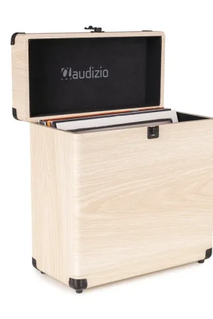 Audizio RC32 - Étui de Rangement pour Vinyle 33 Tours - Frêne - Offre flash