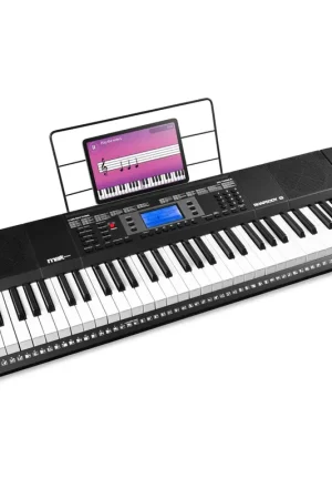 En stock - Max Rhapsody61 - Clavier Électronique 61 Touches Débutant - avec Écran