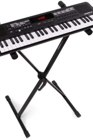 Max Rhapsody49 - Clavier Électronique 49 Touches avec Stand, Idéal Débutant – Clavier MIDI - Tout juste ajouté