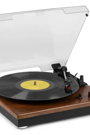 Quantité limitée | Audizio RP112AL - Platine Vinyle Bluetooth IN & OUT - Chêne